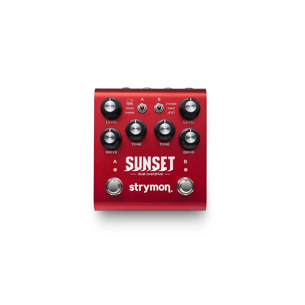 Strymon Sunset Dual Overdrive Pedal with Six Drive Circuit Topologies and MIDI Access — view 2