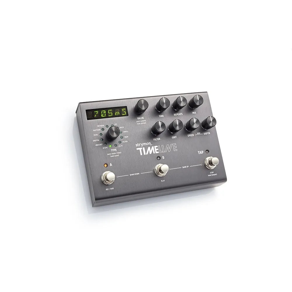 Strymon TimeLine Multi Delay Pedal with 12 Delay Machines, 200 Presets, MIDI Control, and 30-Second Looper — view 4