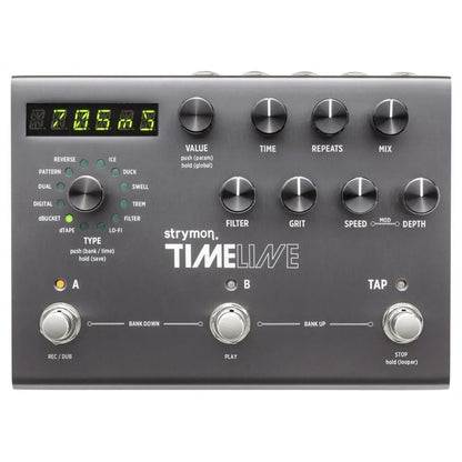 Strymon TimeLine Multi Delay Pedal with 12 Delay Machines, 200 Presets, MIDI Control, and 30-Second Looper