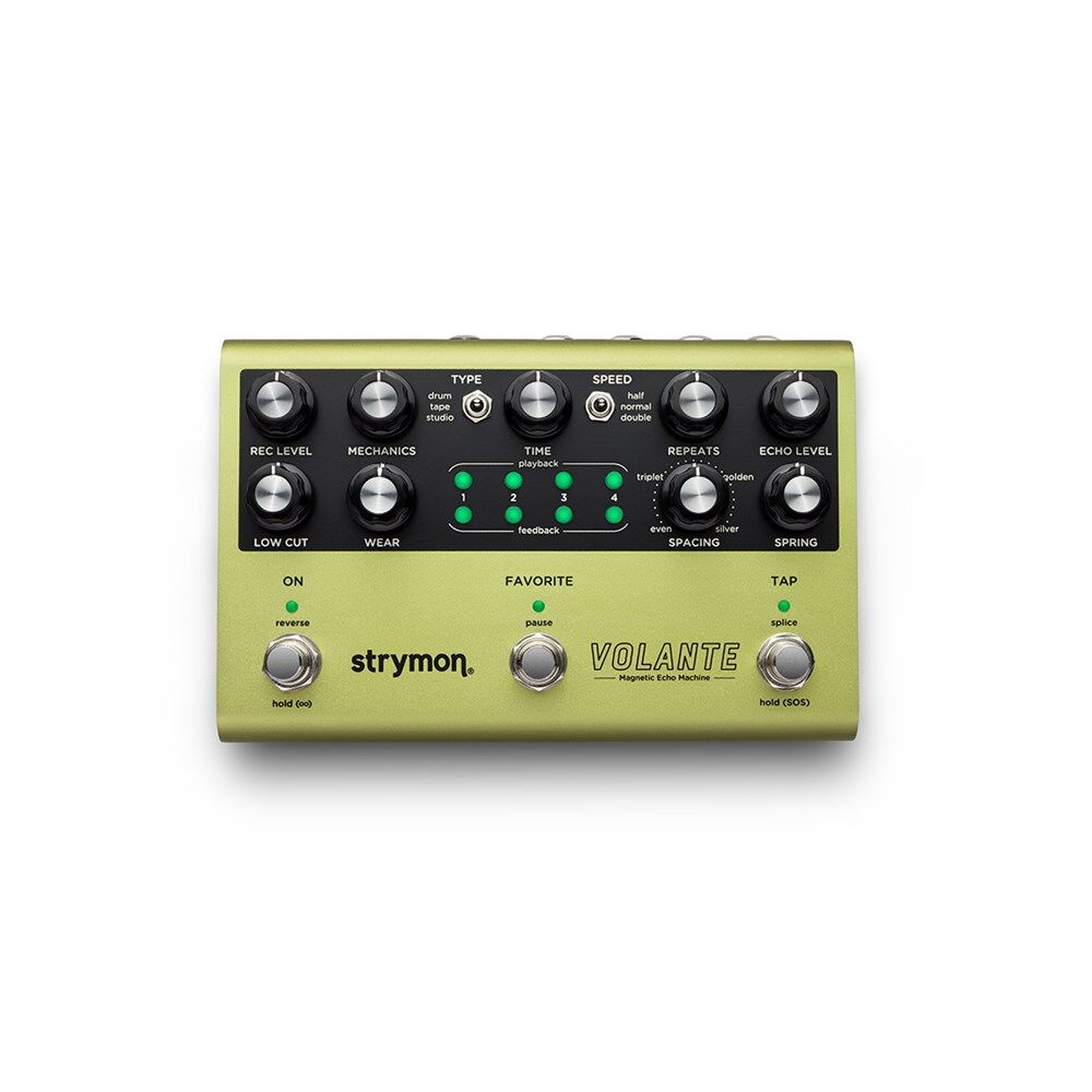 Strymon Volante Magnetic Tape Delay with Multi-Head Playback, Spring Reverb, MIDI Support, and Analog Dry Path — view 2