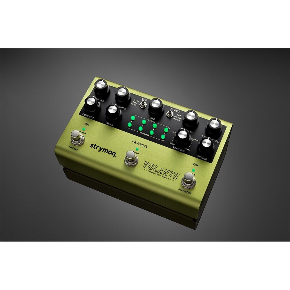 Strymon Volante Magnetic Tape Delay with Multi-Head Playback, Spring Reverb, MIDI Support, and Analog Dry Path — view 5