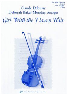 Girl with the Flaxen Hair for String Orchestra by Neil A. Kjos Music Company, 40 Pages