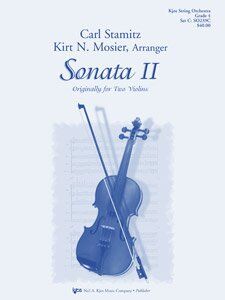 Sonata II for String Orchestra by Carl Stamitz, arranged by Mr. Mosier