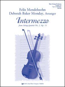 Intermezzo for String Orchestra by Neil A. Kjos Music Company, 48 Pages
