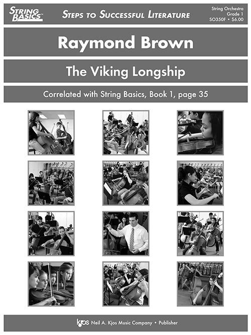 The Viking Longship - Score for String Orchestra by Raymond Brown