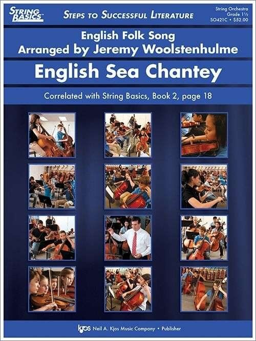 English Sea Chantey String Orchestra Grade 1.5 by Neil A. Kjos Music Company