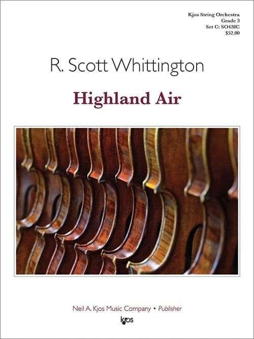 Highland Air SO GR3 - String Orchestra Ensemble by Neil A. Kjos Music Company, 44 Pages