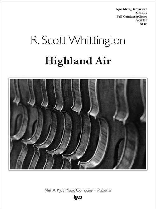 Highland Air SO GR3 Score for String Orchestra - 12 Pages