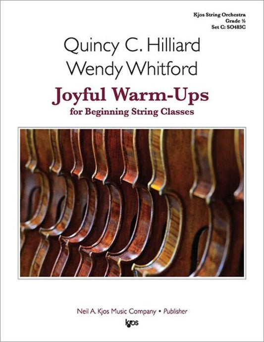 Joyful Warm-Ups For Beginning String Classes So0.5 Sc/Pts (Neil A. Kjos Music Company)