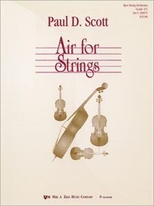 Air for Strings - String Orchestra Sheet Music
