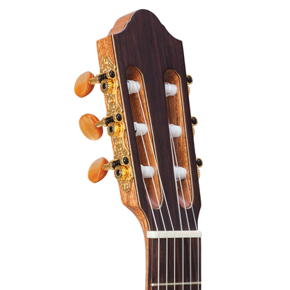 Kremona Sofia Artist SC Classical Guitar with Premium Case, Solid Cedar Top, Sapele Back, Mahogany Neck, Rosewood Fingerboard — view 6