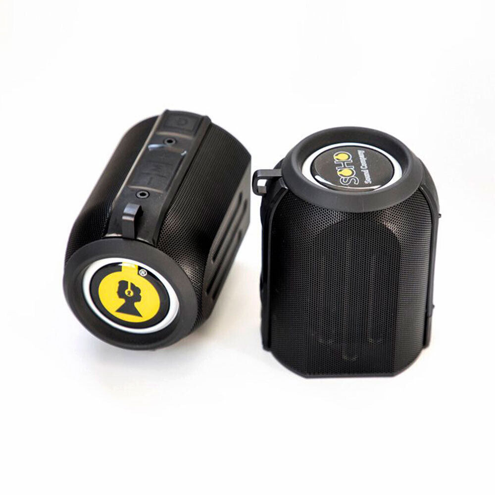 SOHO Cylinders True Wireless Stereo Bluetooth Speakers with 8-Hour Playback, Type-C Charging and Rugged Design — view 3