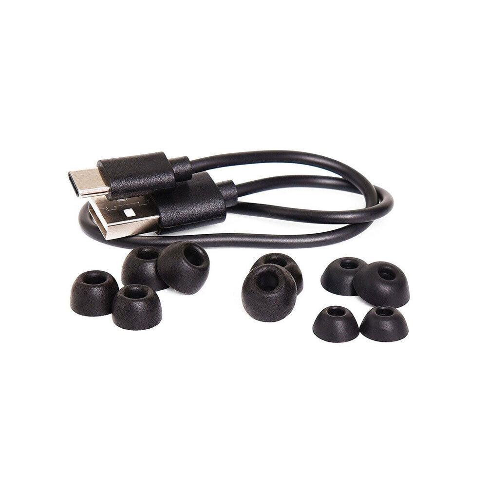 Soho W1 True Wireless Stereo Bluetooth Earbuds with Charging Case - Black — view 5