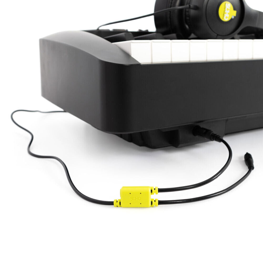 Soho Audio Link Student Headphones with 1/4" and 3.5mm Jack Inputs, Cushioned Ear Cups, Adjustable Size, Link Unit for Multiple Headsets — view 4