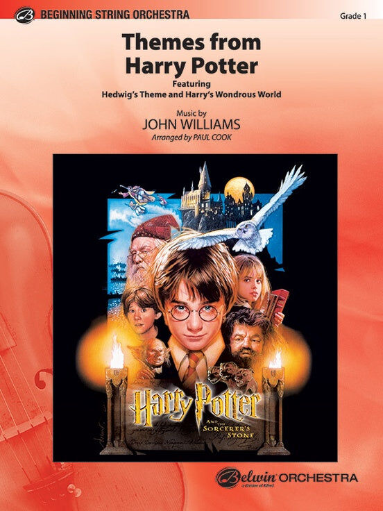Harry Potter Themes for String Orchestra - Grade 1