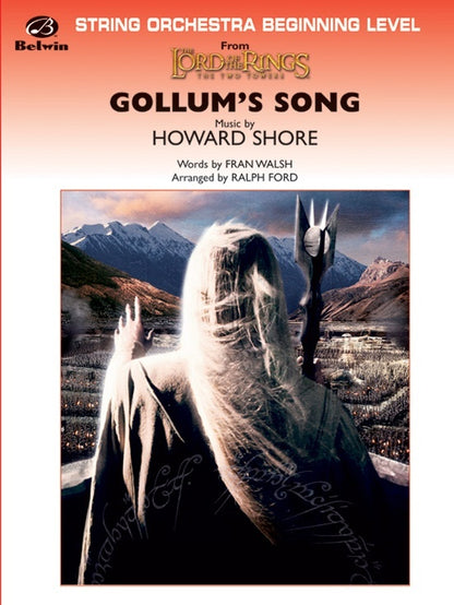 Gollum's Songs From Lord Of The Rings String Orchestra Gr 1