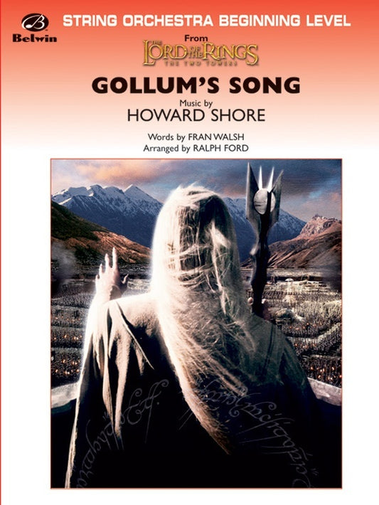 Gollum's Songs From Lord Of The Rings String Orchestra Gr 1