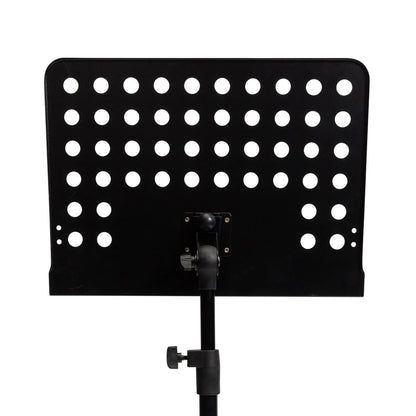 SoundArt Orchestral Music Stand - Black, Heavy-Duty, Height Adjustable Tripod Base, Steel Desk 35cm(h) x 47cm(w) — view 2