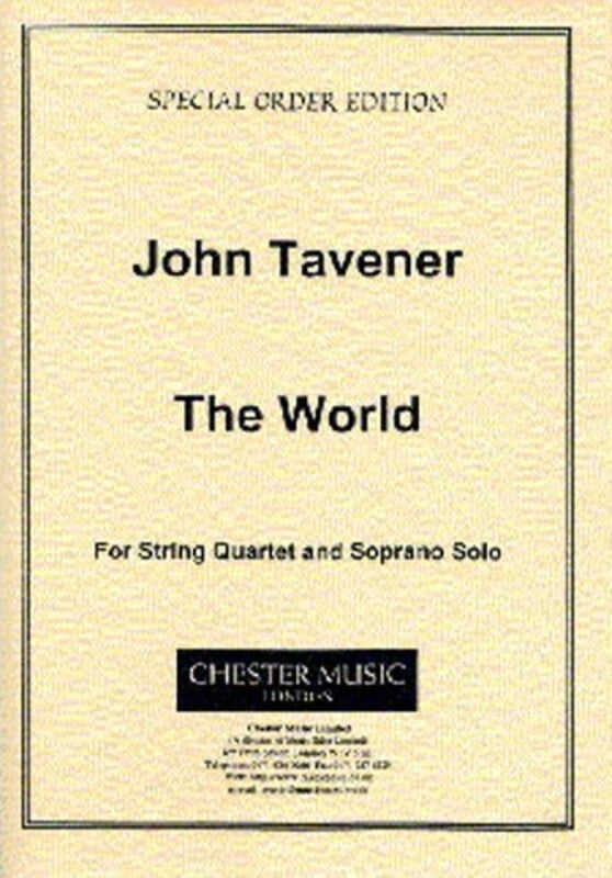 Tavener The World Set Of Parts(Arc)