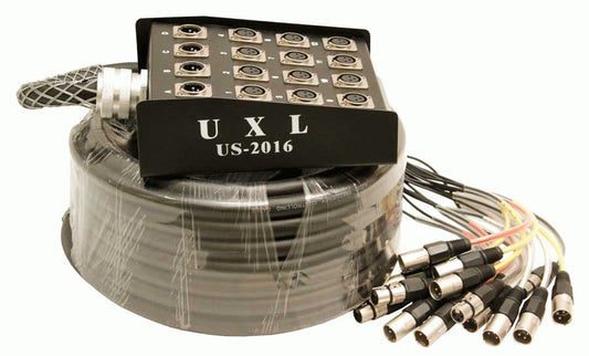 UXL 24 Channel Xlr Male Patchbay 2U