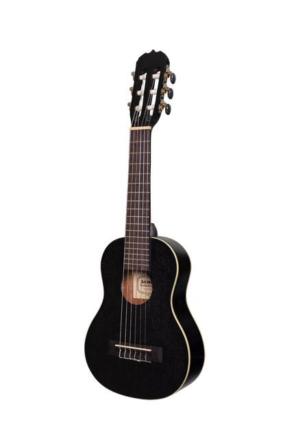 Sanchez 1/4 Size Student Classical Guitar Pack Black with Accessories — view 2