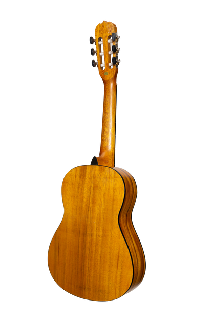 Sanchez 1/2 Size Student Classical Guitar Pack with Gig Bag, Tuner, Picks, and Strap - Natural Finish — view 3