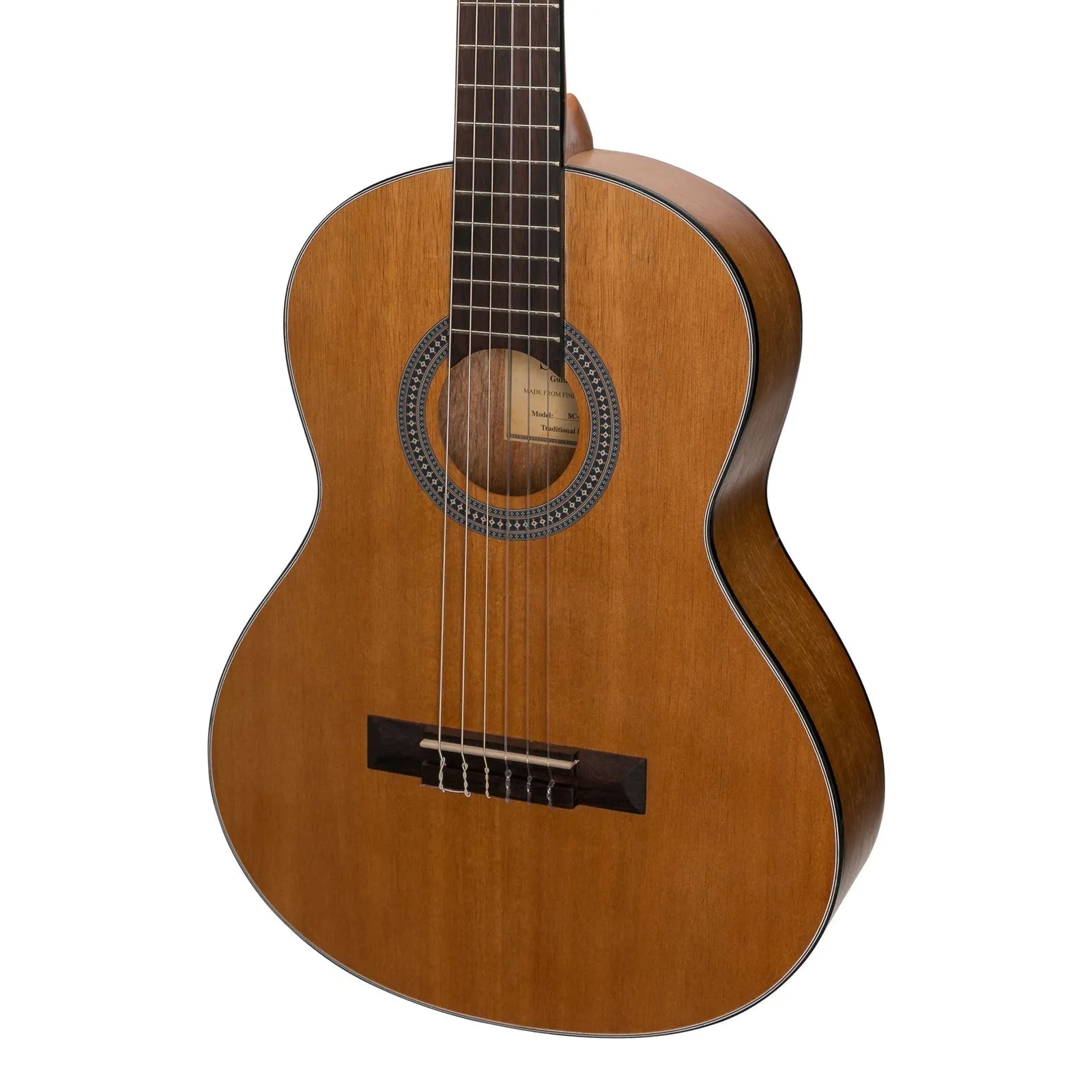 Sanchez 3/4 Size Student Classical Guitar Pack - Acacia, Left Handed Option, Complete Beginner's Set with Accessories — view 5