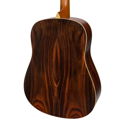 Sanchez SP-D2-RWD Acoustic Dreadnought Guitar Pack with Gig Bag and Tuner, Natural Satin Finish — view 5