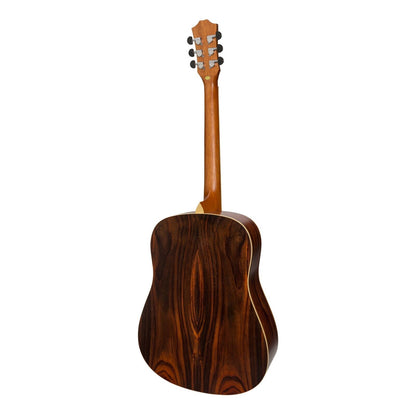 Sanchez SP-D2-RWD Acoustic Dreadnought Guitar Pack with Gig Bag and Tuner, Natural Satin Finish — view 3