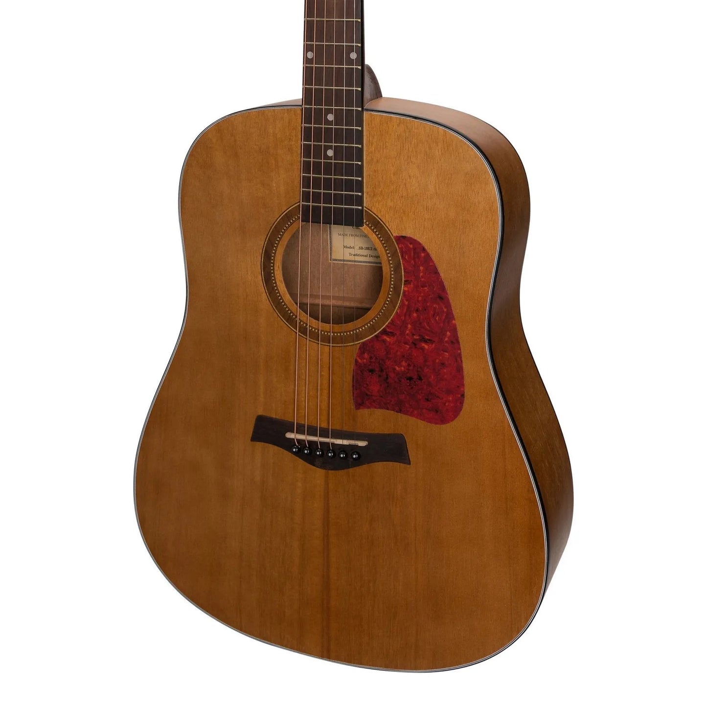 Sanchez SP-D2ET-ACA Acoustic-Electric Dreadnought Guitar Pack with Accessories — view 4
