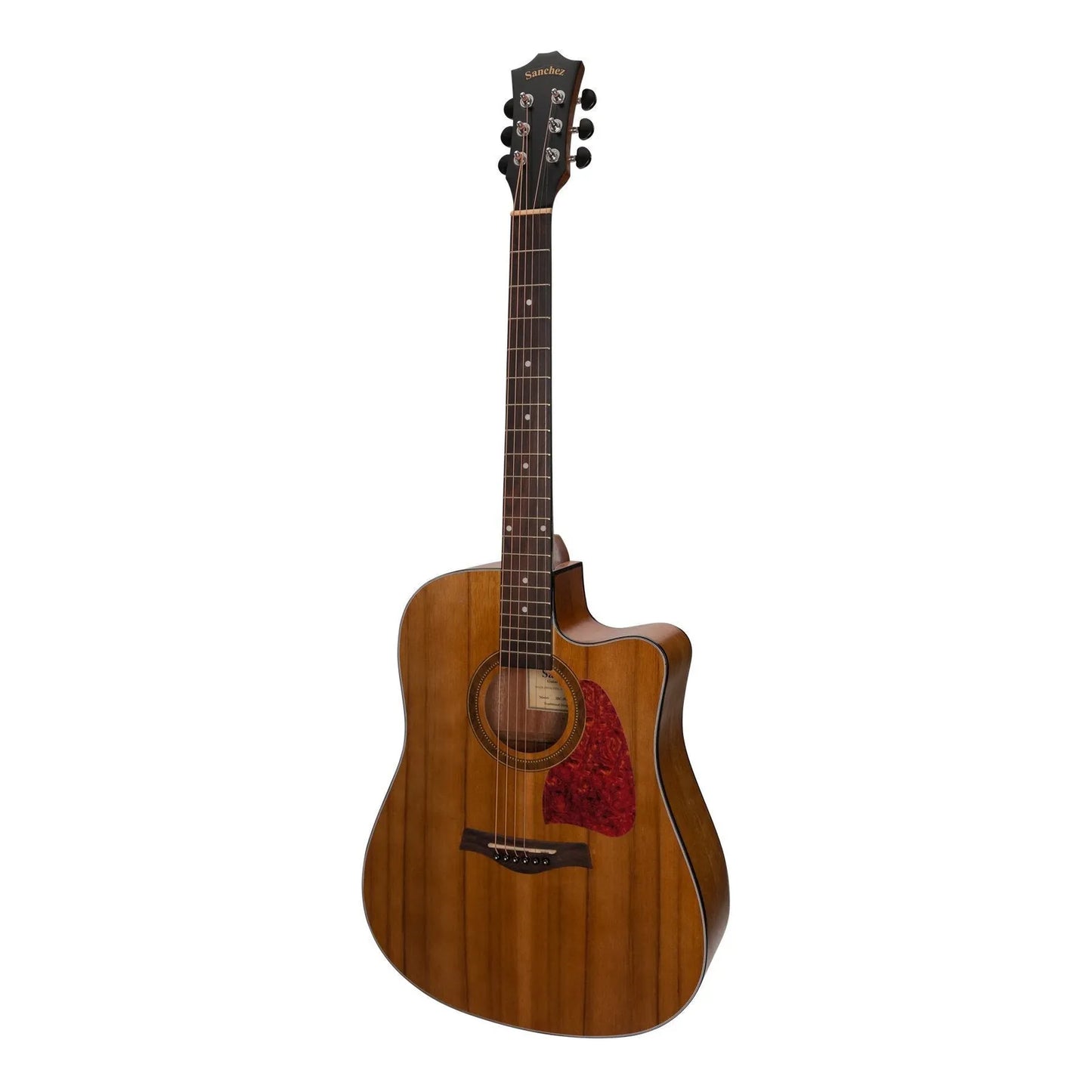 Sanchez SP-D4-ACA Acoustic-Electric Dreadnought Cutaway Guitar Pack with Accessories — view 2