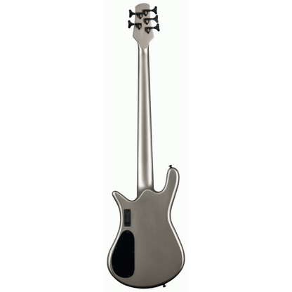 Spector NS Dimension 5 Multi-Scale Bass with EMG Pickups - Grey Metallic — view 3