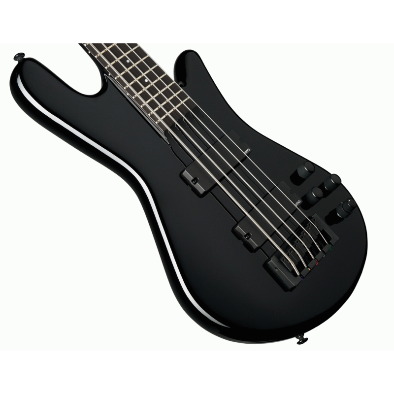 Spector NS Ethos 5 Bass Guitar - Black with EMG Pickups — view 2