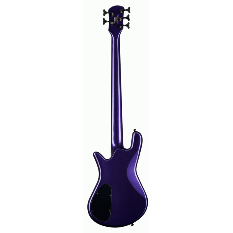 Spector NS Ethos 5 Bass Guitar - Plum Finish with EMG Pickups — view 3