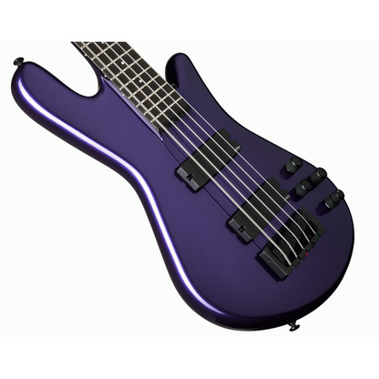 Spector NS Ethos 5 Bass Guitar - Plum Finish with EMG Pickups — view 2