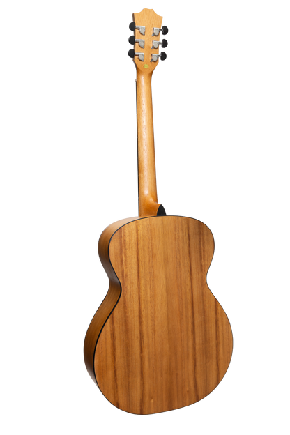 Sanchez Left Handed Acoustic Small Body Guitar Pack - Spruce/Acacia, Includes Bag, Tuner, Picks, Strap — view 3