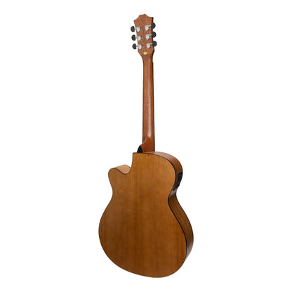 Sanchez Acoustic-Electric Small Body Cutaway Guitar Pack - Acacia Natural Satin — view 3
