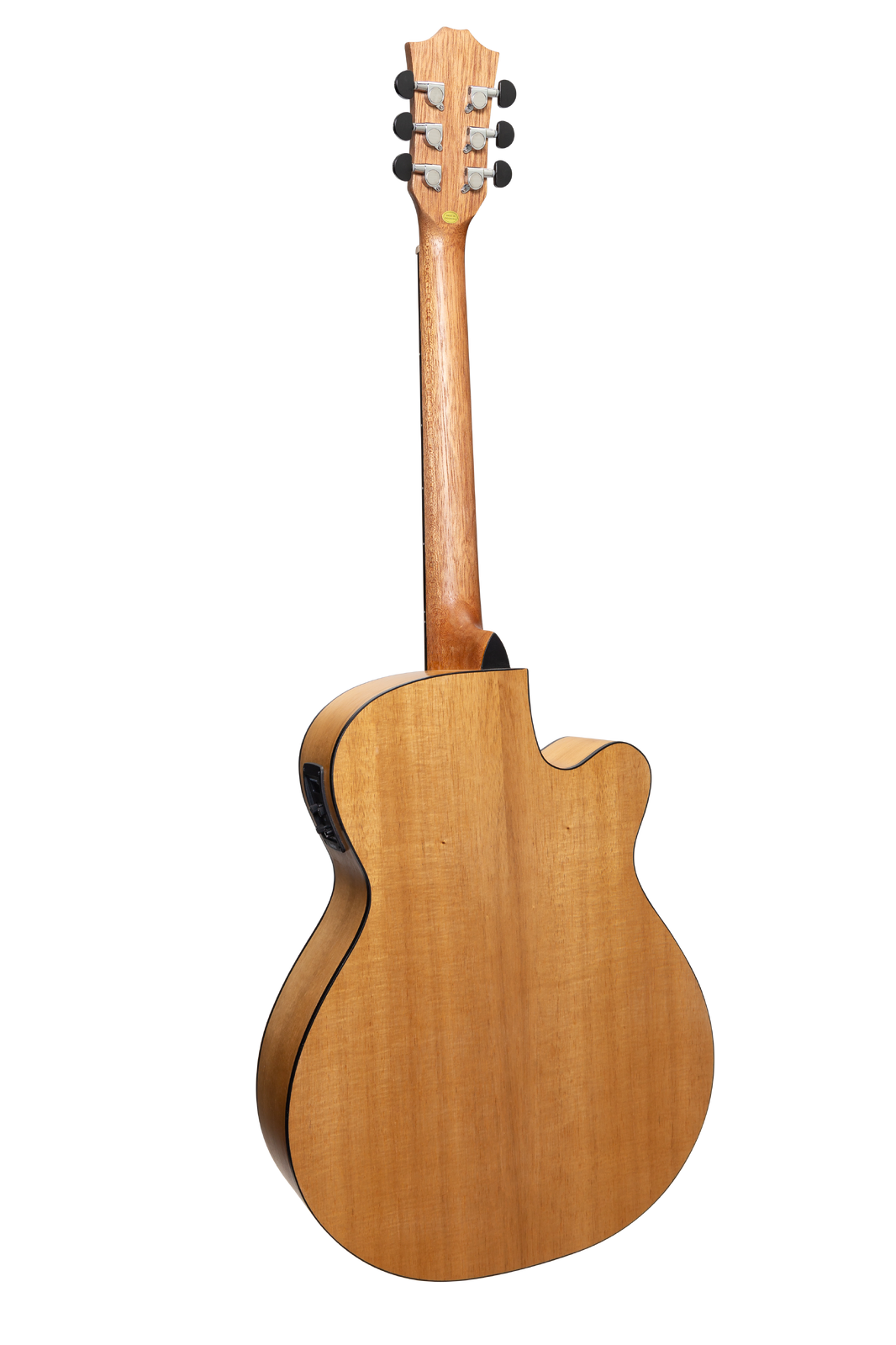 Sanchez Left Handed Acoustic-Electric Small Body Cutaway Guitar Pack - Spruce/Acacia — view 3