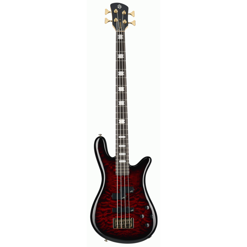 Spector NS-2 Bolt-On Bass Guitar Black Cherry Gloss