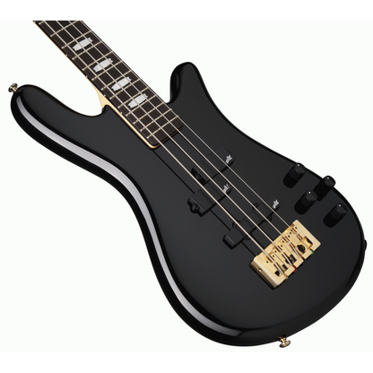 Spector NS Icon Bolt-On Bass Guitar - Black Gloss — view 2