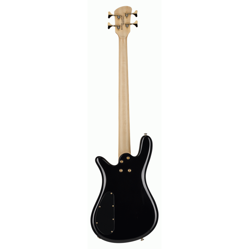 Spector NS Icon Bolt-On Bass Guitar - Black Stain Gloss — view 3