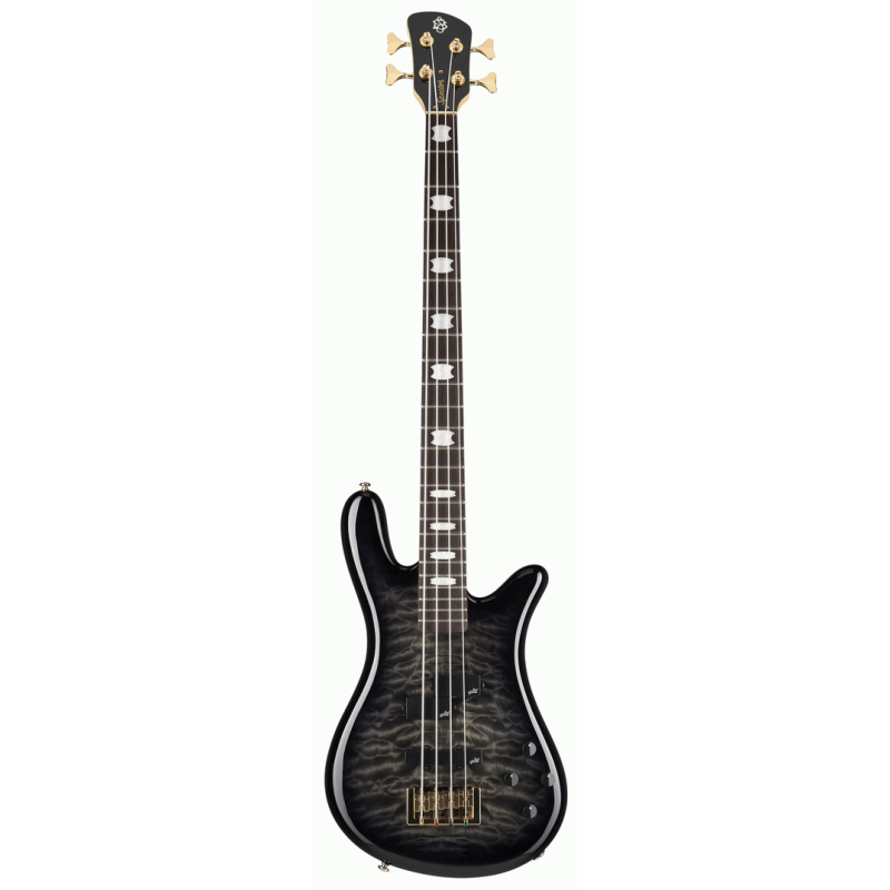 Spector NS Icon Bolt-On Bass Guitar - Black Stain Gloss