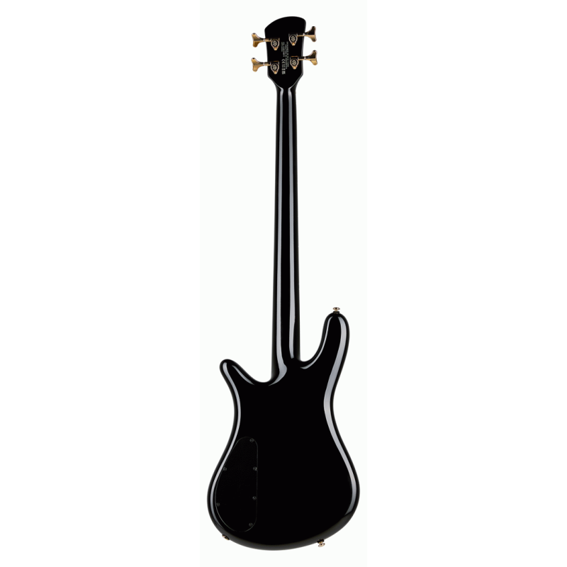Spector Icon NS-2 Neck Through Electric Bass Guitar Black & Blue — view 3