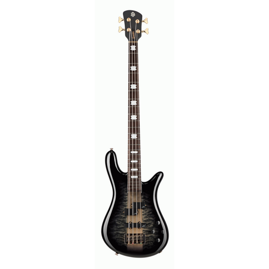 Spector Icon NS-2 Neck Through Electric Bass Guitar Black Stain