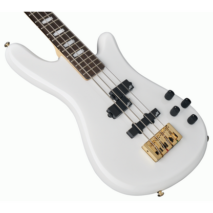 Spector NS Icon Bolt-On Series Bass Guitar - White Gloss — view 2