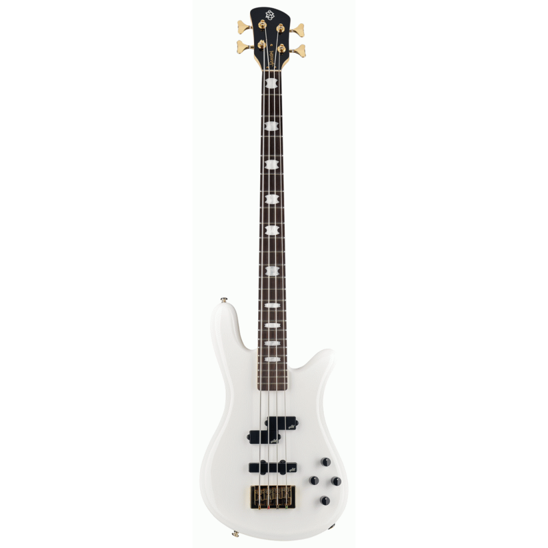 Spector NS Icon Bolt-On Series Bass Guitar - White Gloss