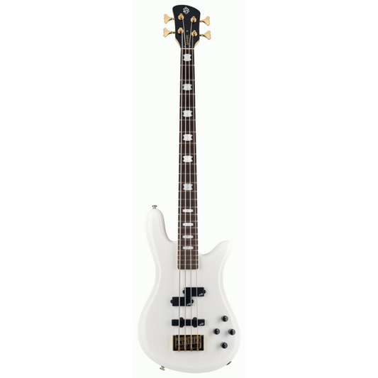 Spector NS Icon Bolt-On Series Bass Guitar - White Gloss