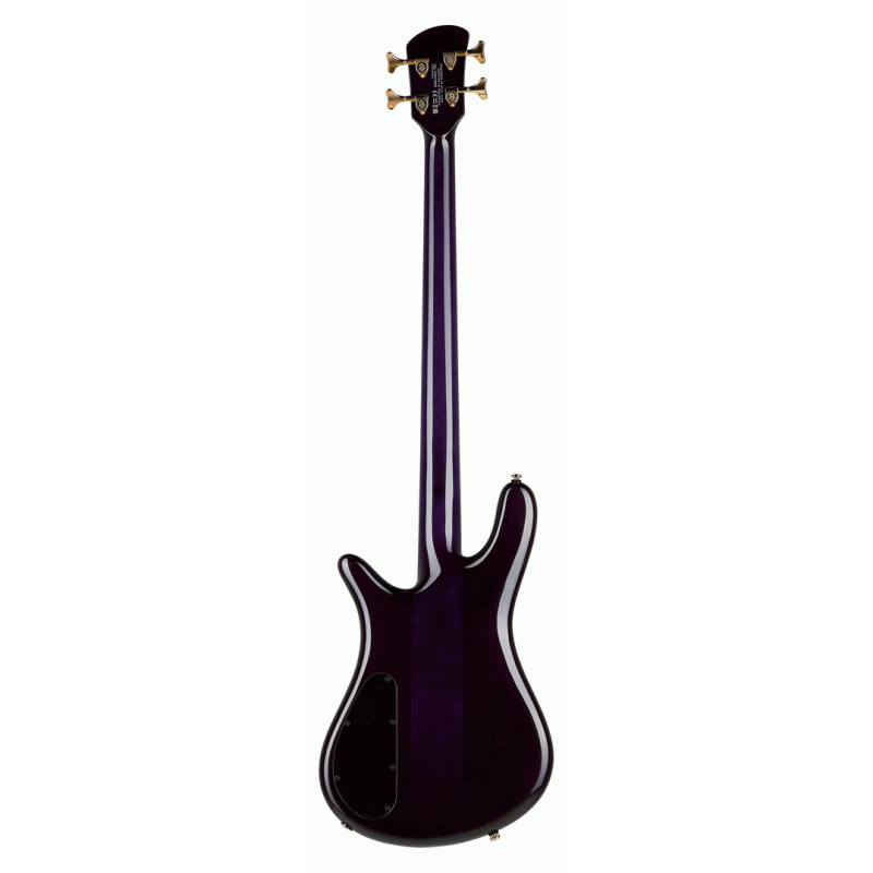 Spector Icon NS-2 Neck Through Electric Bass - Purple Cherry — view 3