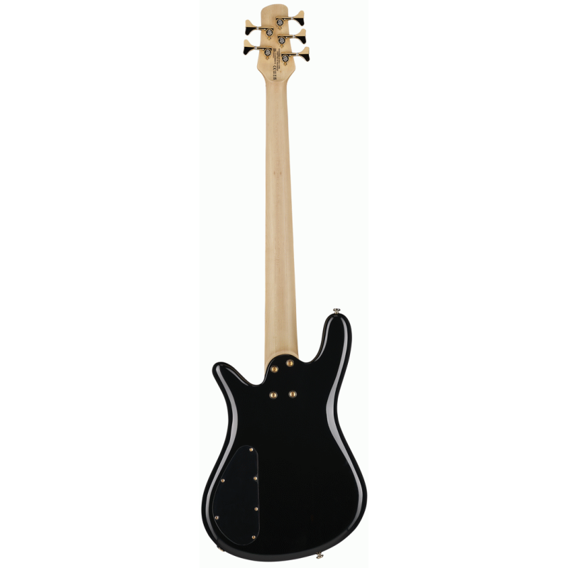 Spector NS-5 Bolt-On Bass Guitar Black Gloss — view 3