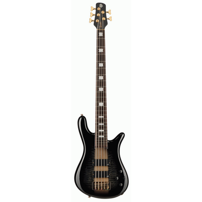 Spector Icon NS-5 Neck Through Electric Bass Guitar Black Stain